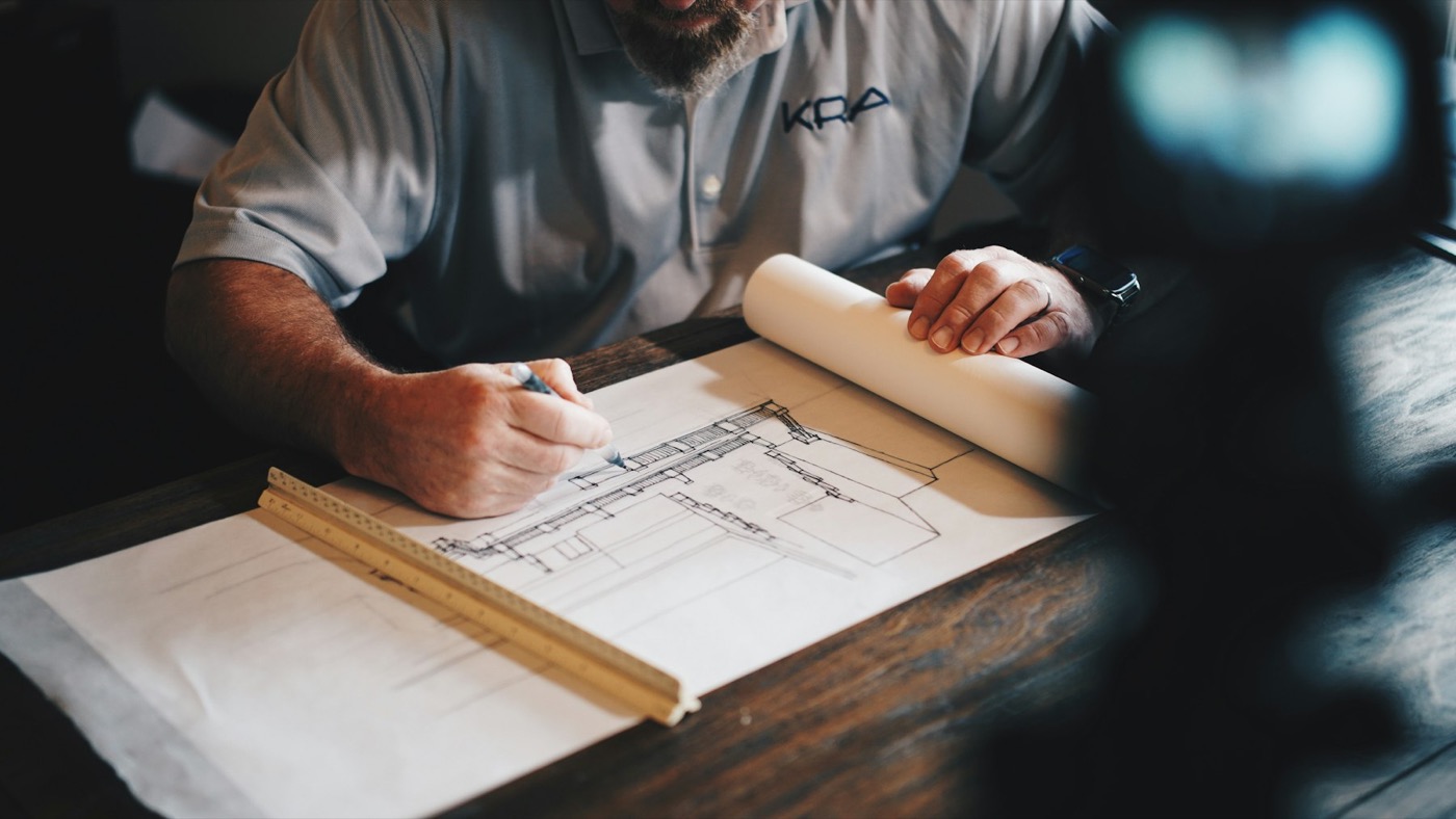 Planning a roof job from measured drawings